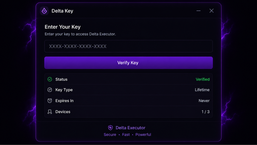 Delta Executor Delta Key Window